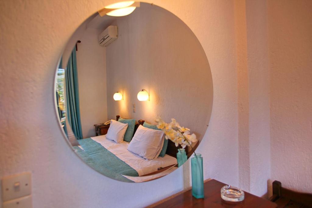 Postel nebo postele na pokoji v ubytování Hotel Anelli