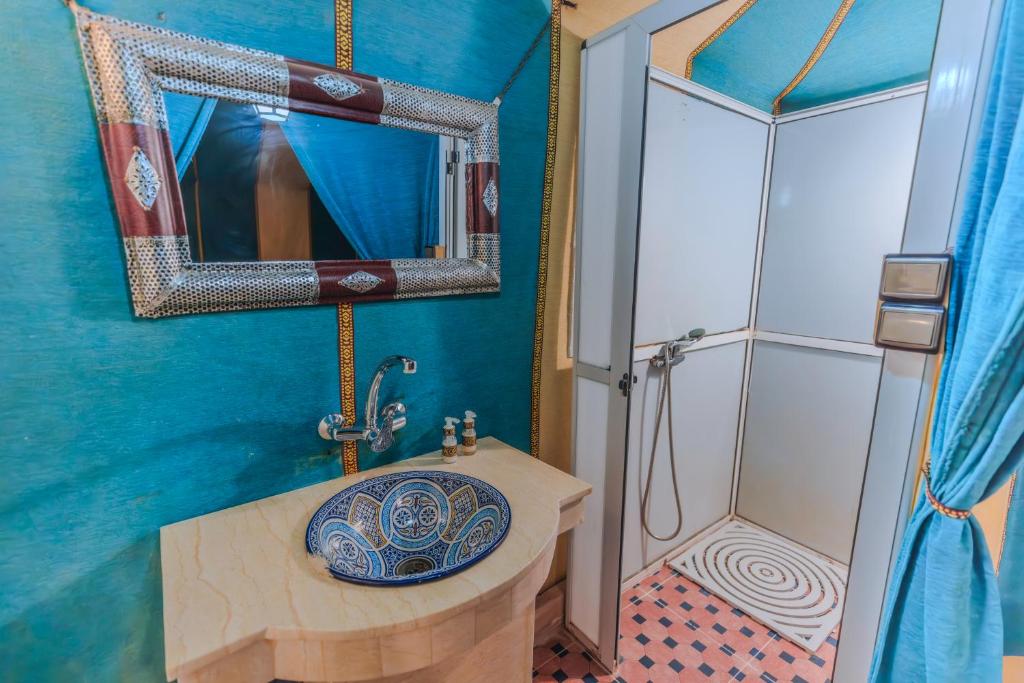 Koupelna v ubytování Desert Experience Glamping