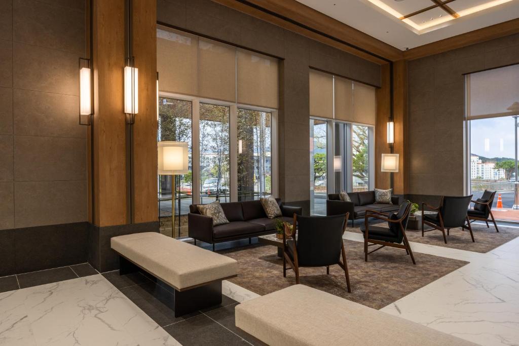 Posezení v ubytování Wellpark Hotel Gochang