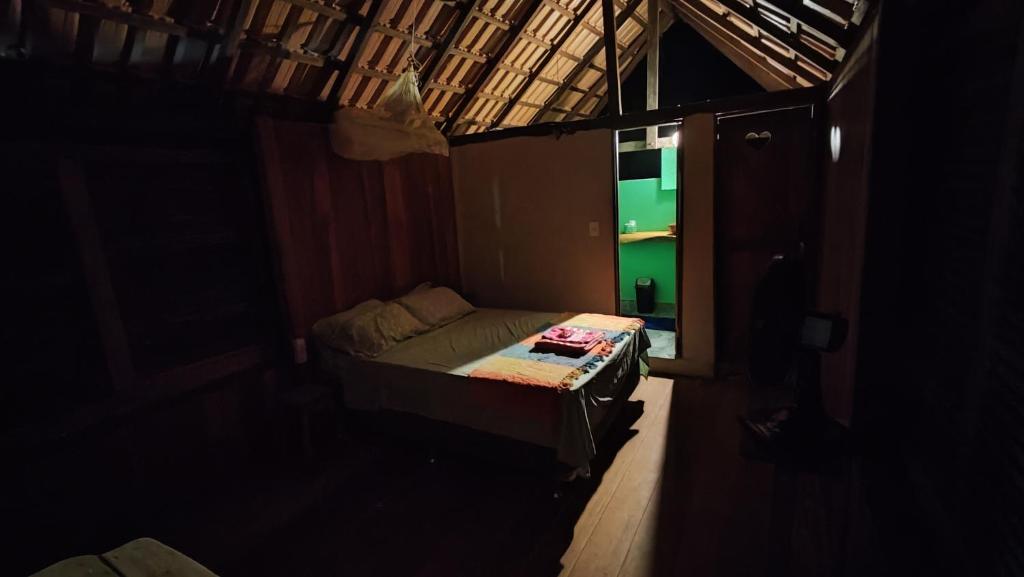 Postel nebo postele na pokoji v ubytování Casa Curuá