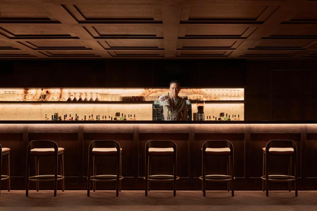 Khu vực lounge/bar tại Garrya Mù Cang Chải