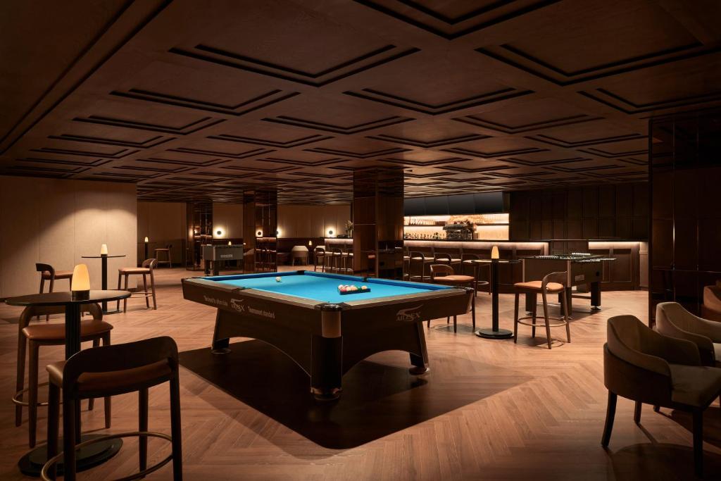 Bàn bi-da tại Garrya Mù Cang Chải