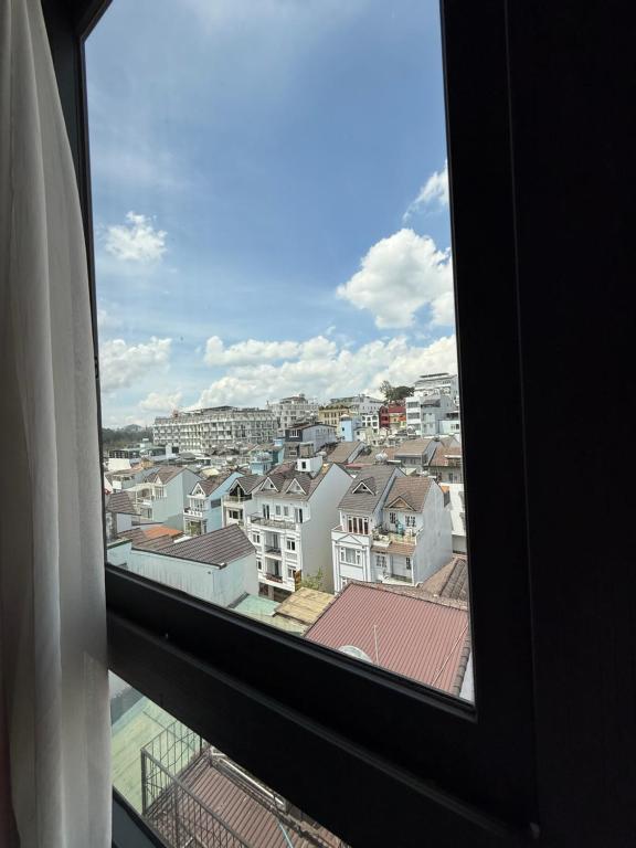 Nespecifikovaný výhled na destinaci Danang nebo výhled na město při pohledu z hotelu