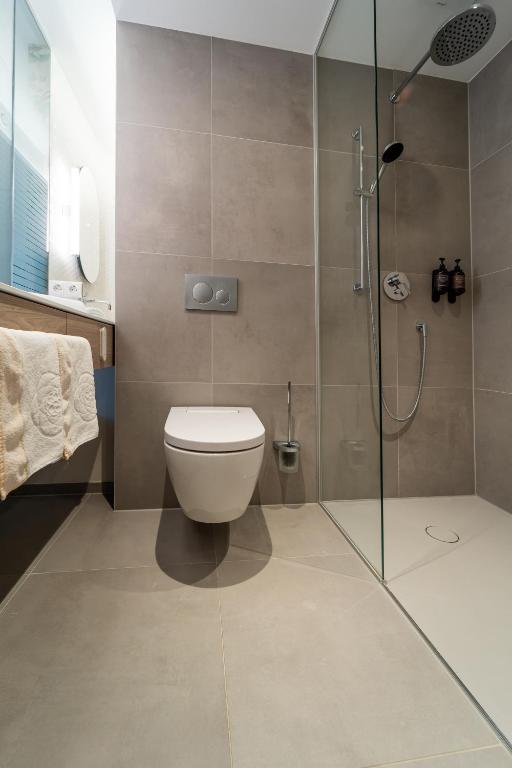 Koupelna v ubytování Amadeo Hotel Schaffenrath
