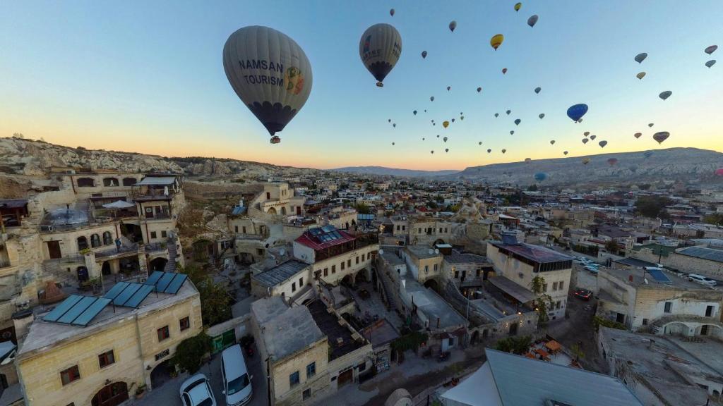 Et luftfoto af Zenith Göreme
