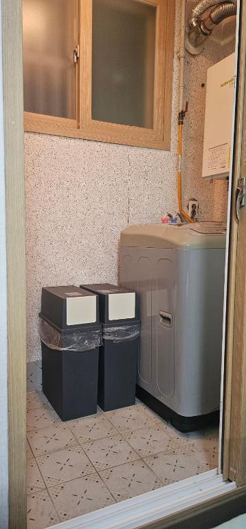 Kuchyň nebo kuchyňský kout v ubytování Bojeongdong 1room