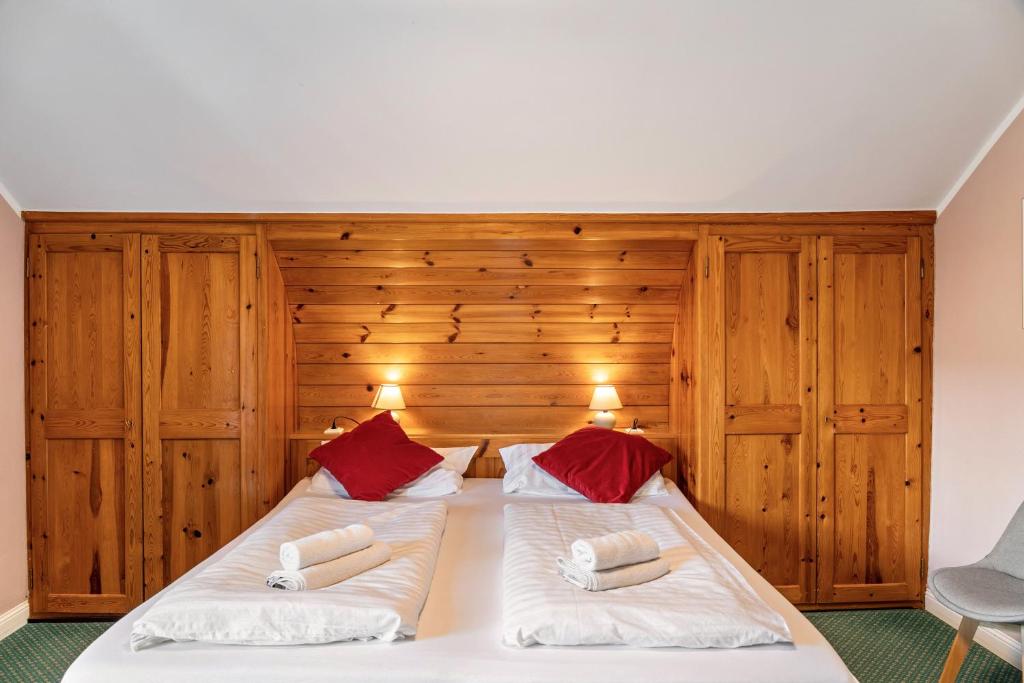 Postel nebo postele na pokoji v ubytování Chalet Sonneck - Seefeld