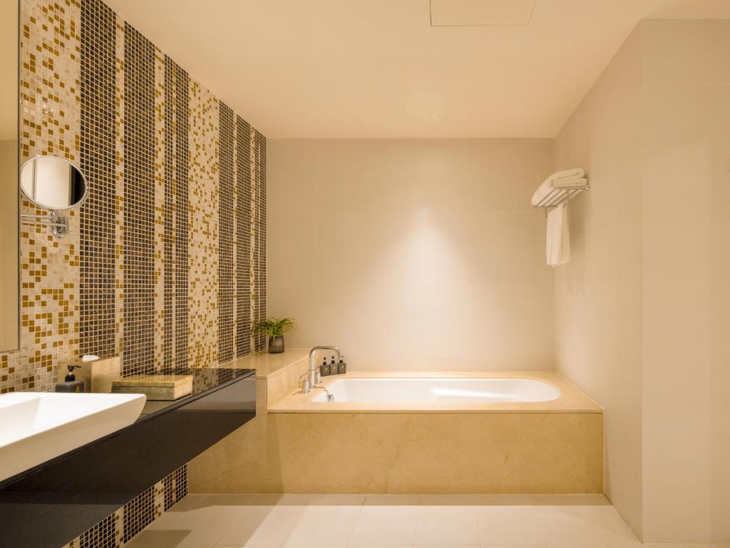 Koupelna v ubytování The Costa Nha Trang Residences