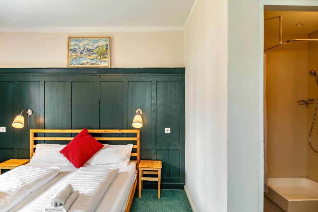 Postel nebo postele na pokoji v ubytování Chalet Sonneck - Seefeld