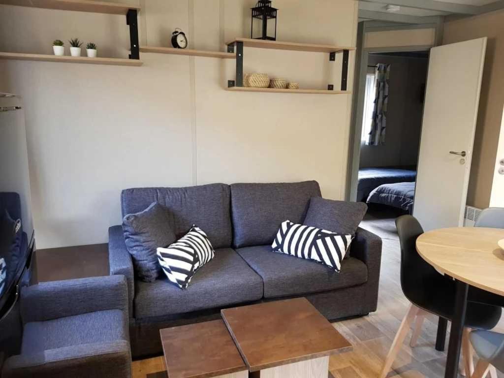 Posezení v ubytování Chalet 3 étoiles - Piscine - ccbbbd0