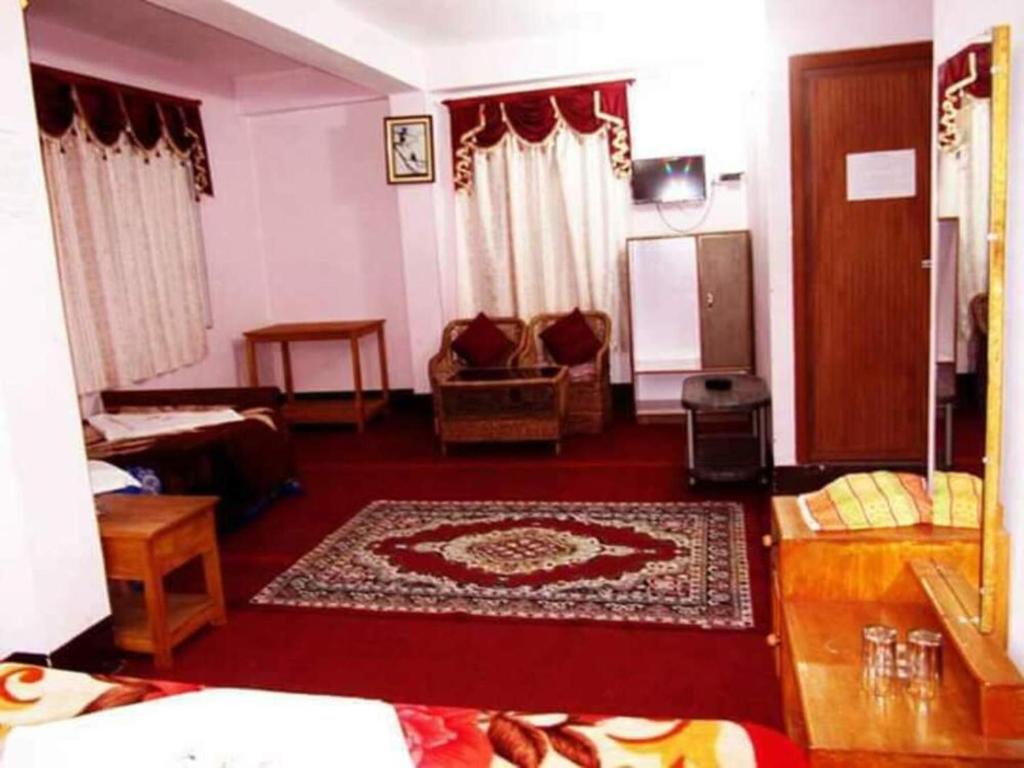 Posezení v ubytování Hotel Kanchan View