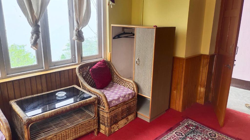 Posezení v ubytování Hotel Kanchan View