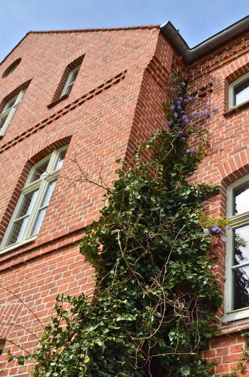 Das Gebäude in dem sich die Pension befindet