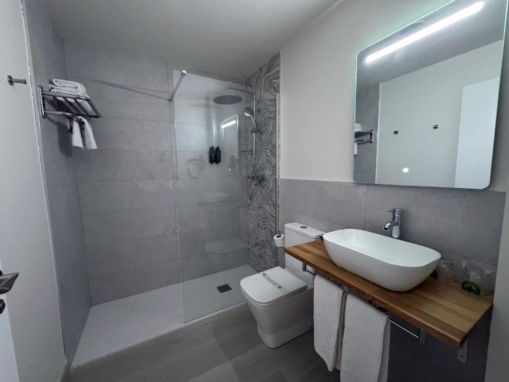 Koupelna v ubytování Hotel ELE Acueducto