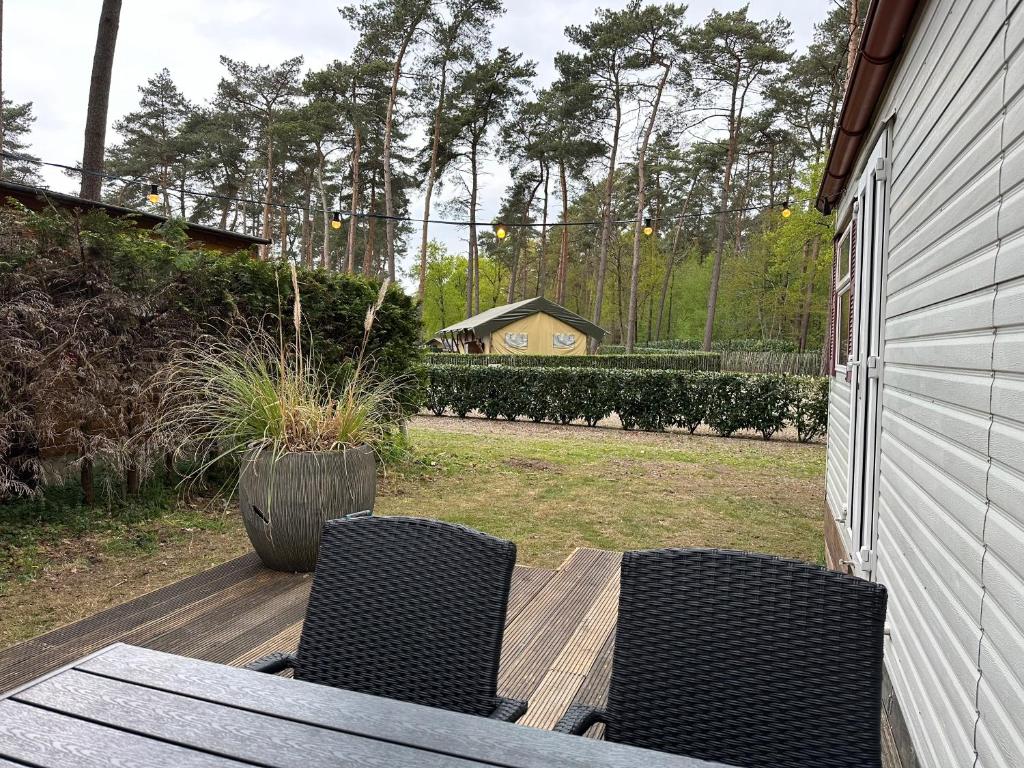 Zahrada ubytování Chalet Tibi