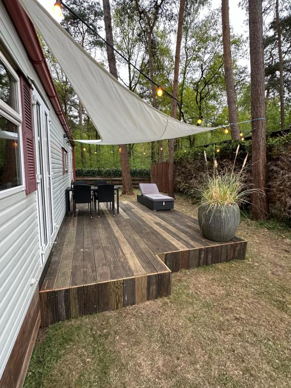 Zahrada ubytování Chalet Tibi