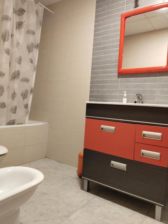 Koupelna v ubytování apartamento Daimuz playa
