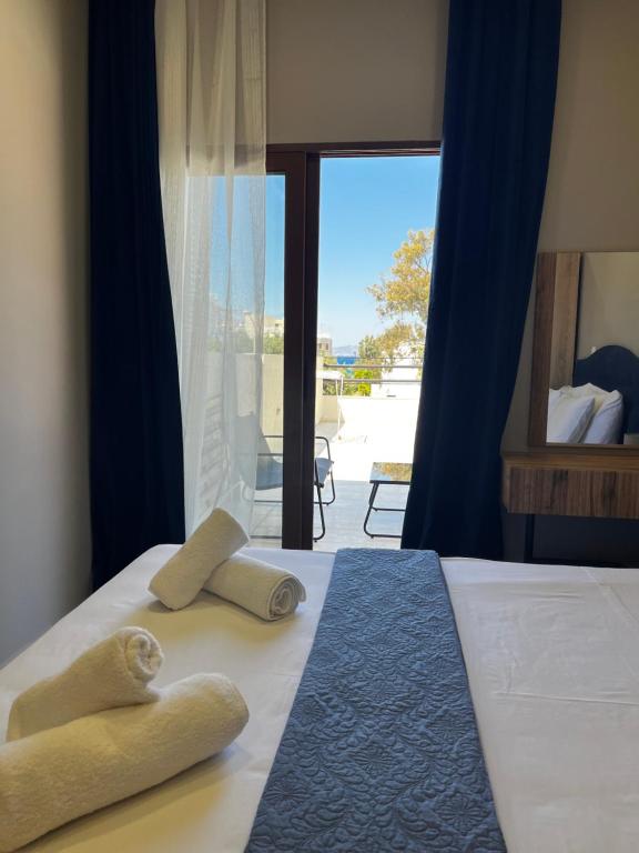 Postel nebo postele na pokoji v ubytování Sapphire home