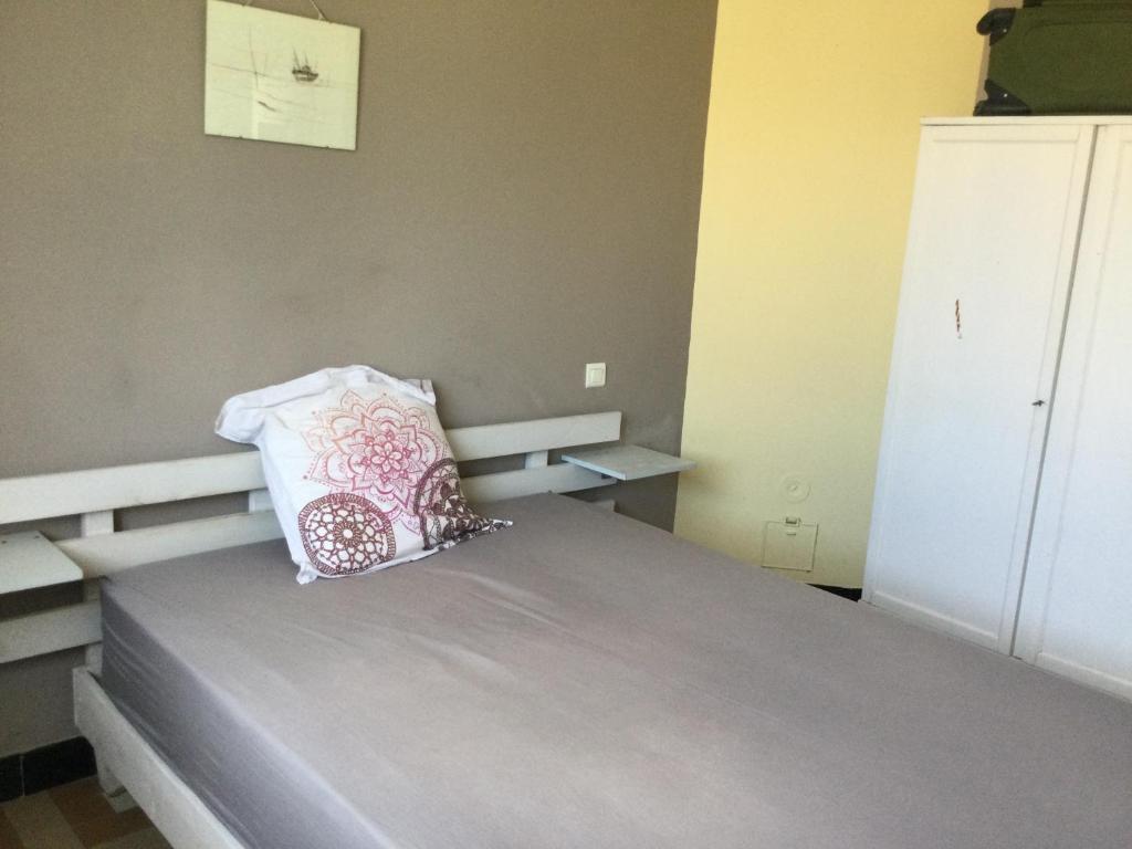 Postel nebo postele na pokoji v ubytování Chez Lilly