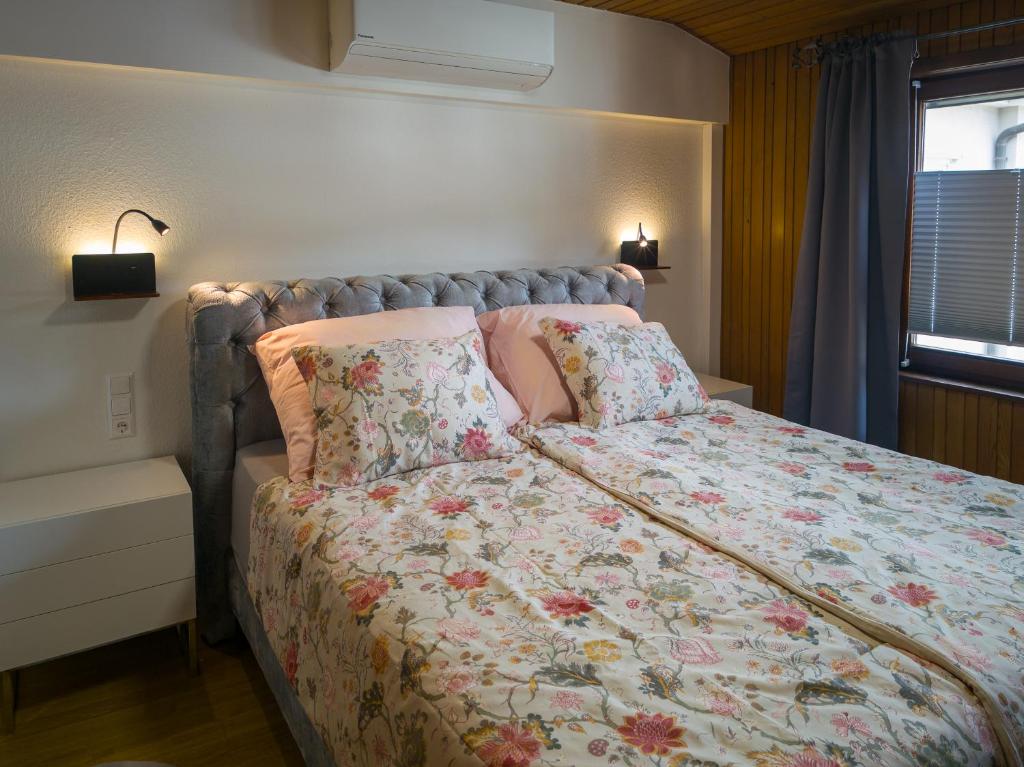Postel nebo postele na pokoji v ubytování Wolf Apartments-Spittal