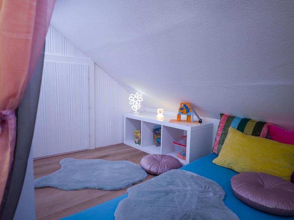 Postel nebo postele na pokoji v ubytování Wolf Apartments-Spittal