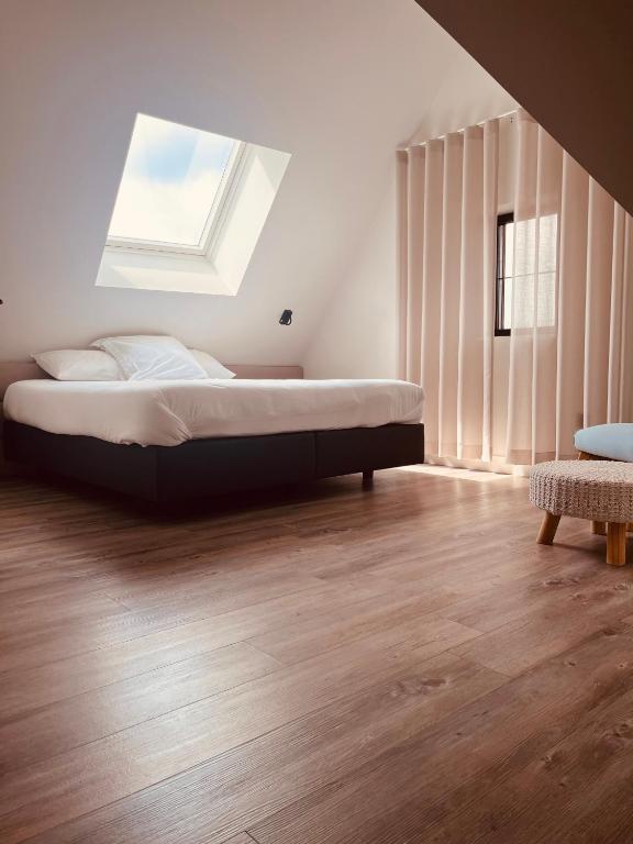 Postel nebo postele na pokoji v ubytování B&B Villa Mimosa