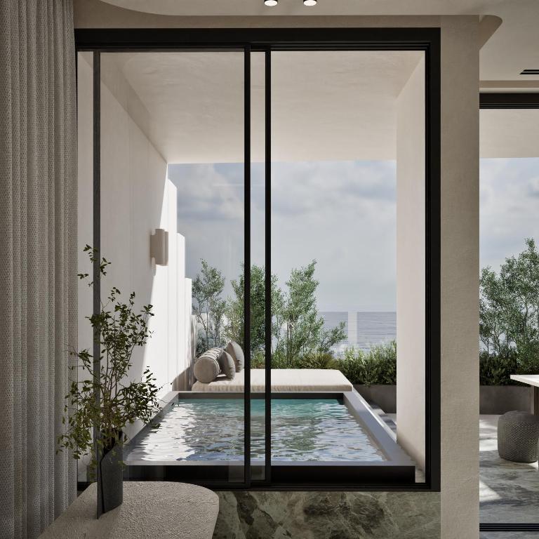 Бассейн в Dyo Suites или поблизости