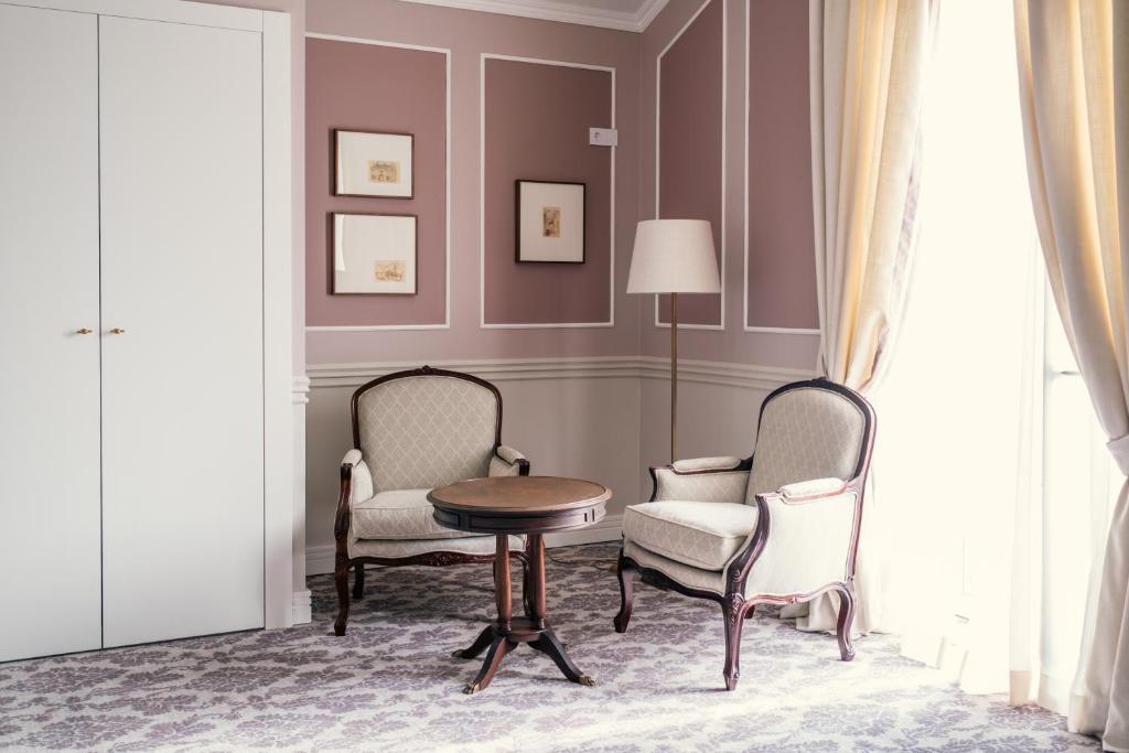 Uma área de estar em Longevity Senses - Cascais Boutique Hotel - Adults Only