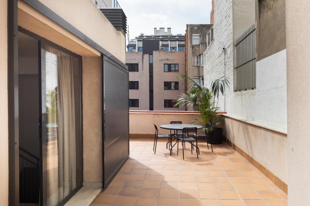 Balkón alebo terasa v ubytovaní Enjoybcn Patio de Gala