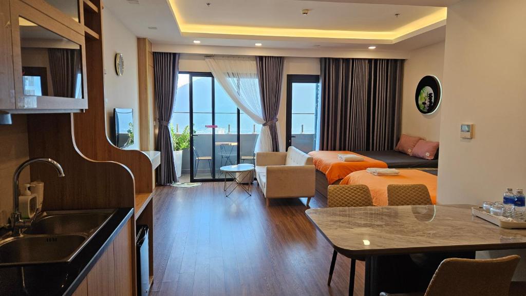 Posezení v ubytování Flc Sea Tower - ChillNow Căn hộ nghỉ dưỡng Quy Nhơn