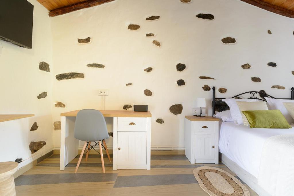 Kuchyň nebo kuchyňský kout v ubytování Quinta entre palmeras