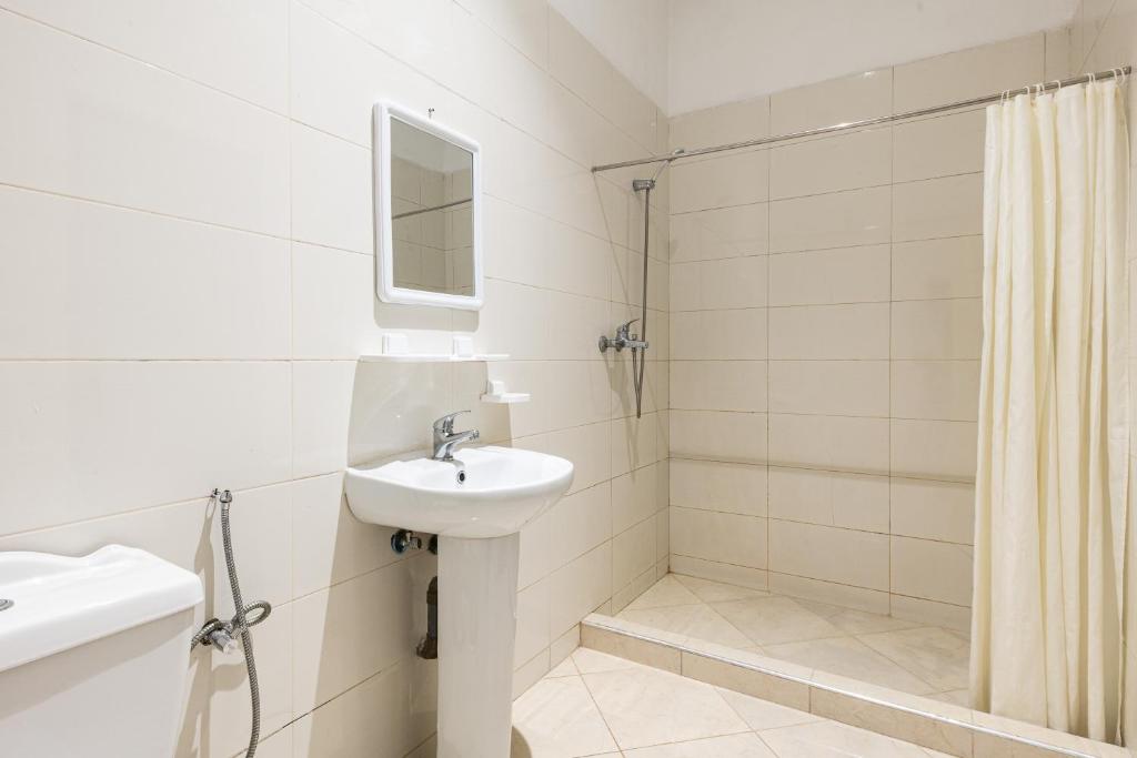 Baðherbergi á Hotel Mauritania