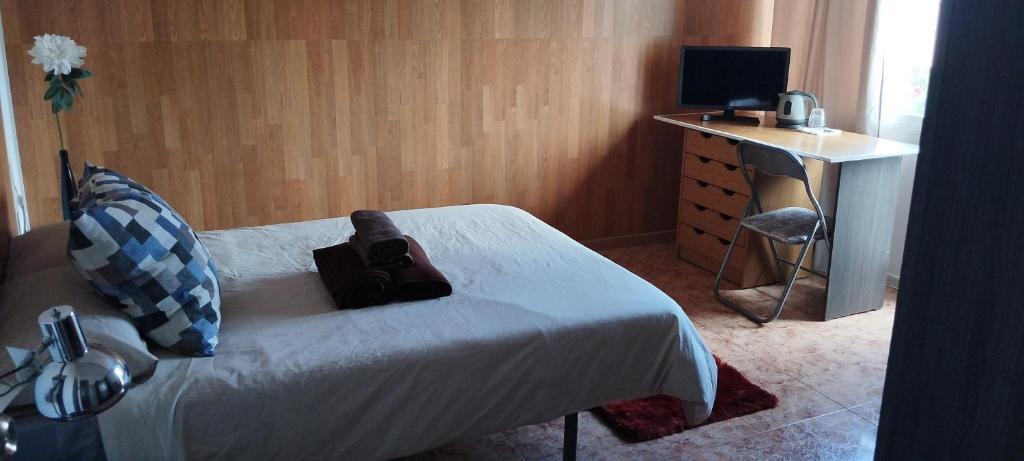 Postel nebo postele na pokoji v ubytování ImperfectPlace for ImperfectPeople