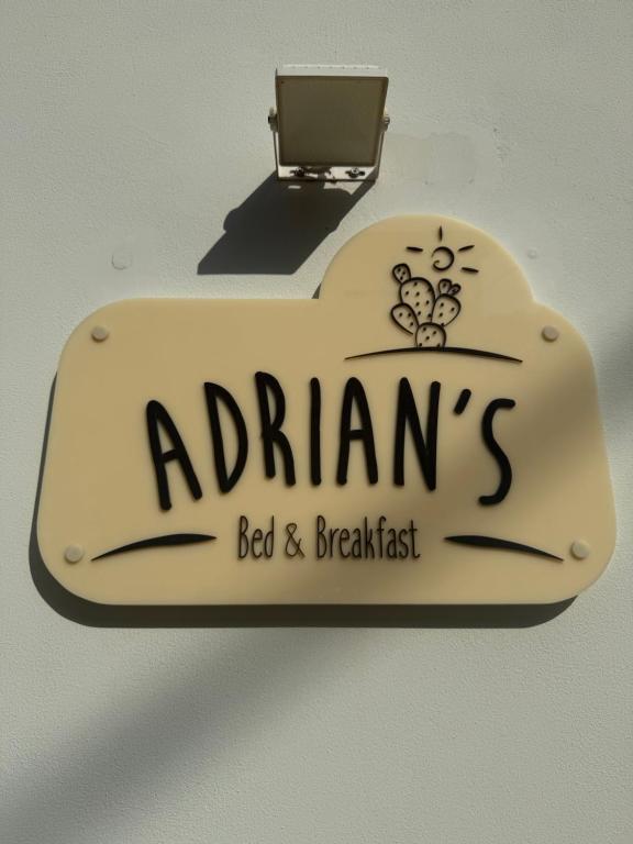Certifikát, ocenenie alebo iný dokument vystavený v ubytovaní Adrian's B&B
