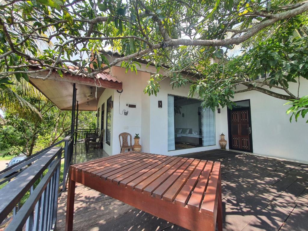 Balkón nebo terasa v ubytování Village Mango Resort Yala