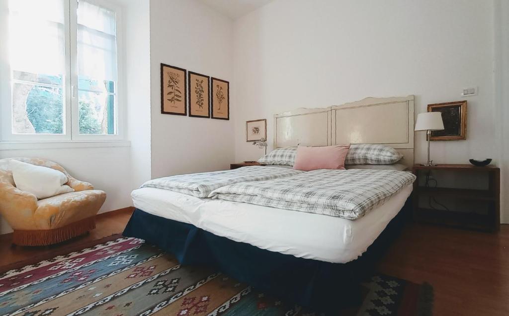 A bed or beds in a room at Casa vacanze "Borahall"