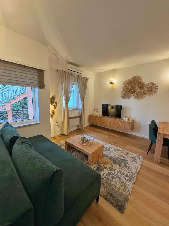 Posezení v ubytování Villa Nada