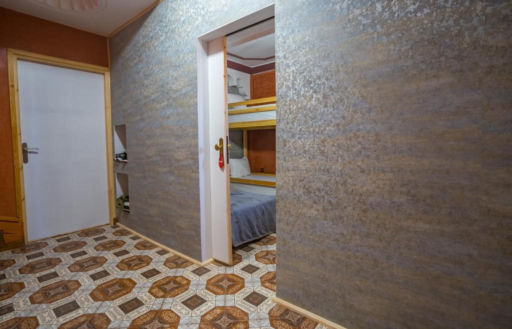 Postel nebo postele na pokoji v ubytování Fu SPACE