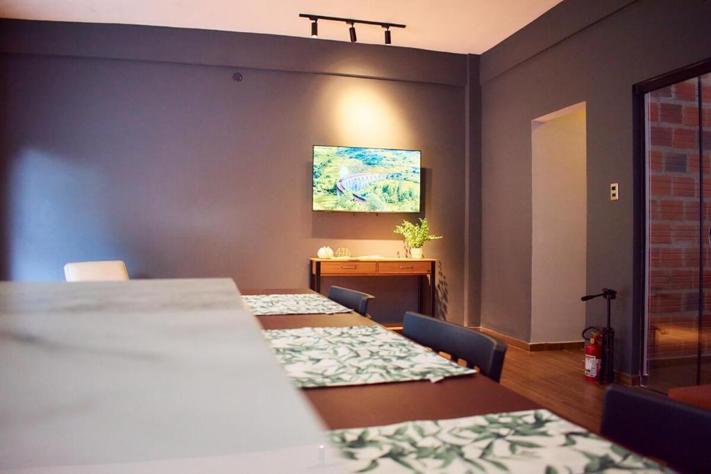 Postel nebo postele na pokoji v ubytování Residencia Erimatt