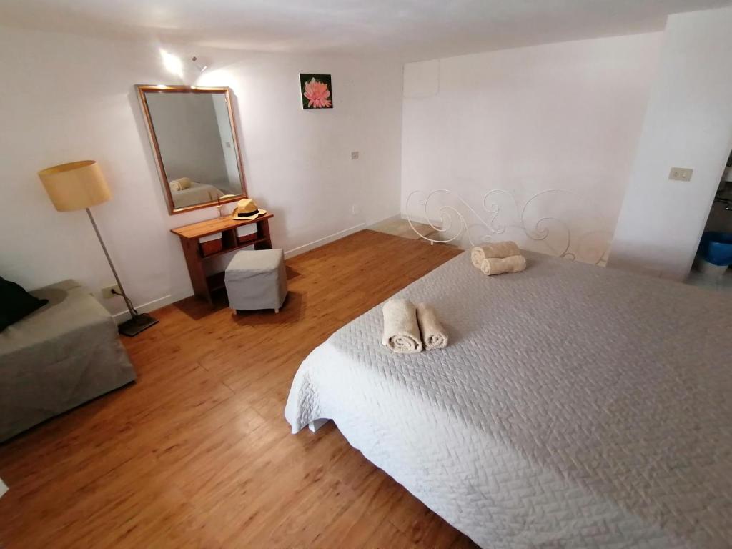 Postel nebo postele na pokoji v ubytování B&B Venus Inn Positano