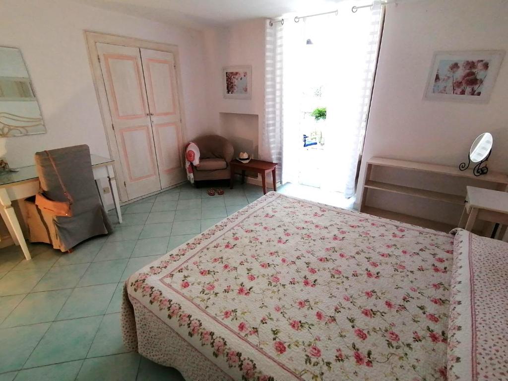 Postel nebo postele na pokoji v ubytování B&B Venus Inn Positano