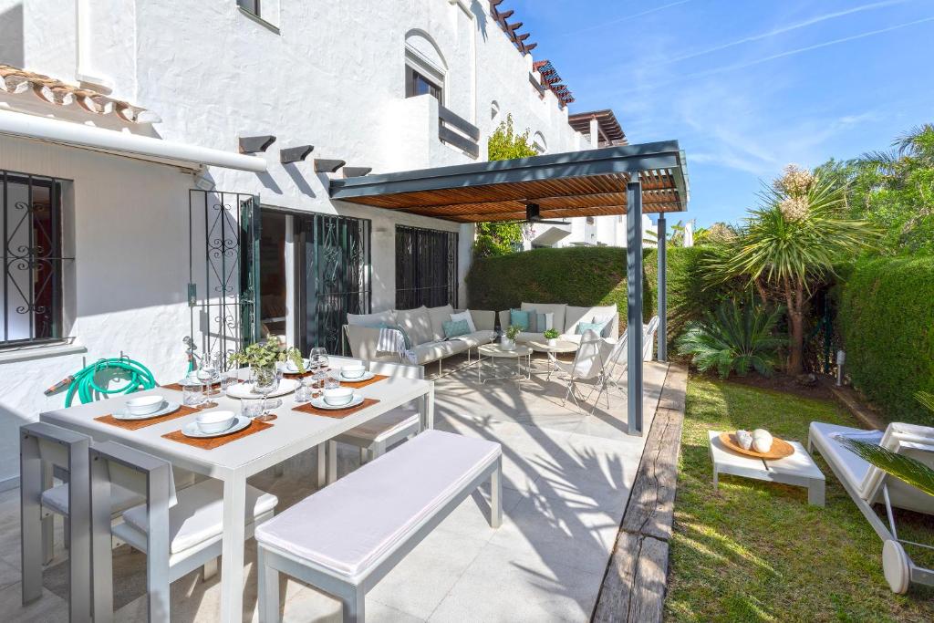 Zahrada ubytování Genteel Home Guadalvillas