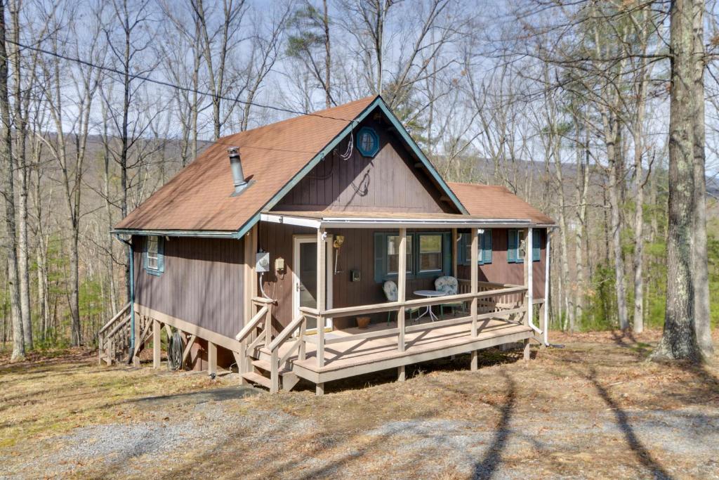 Το κτήριο όπου στεγάζεται  η παραθεριστική κατοικία