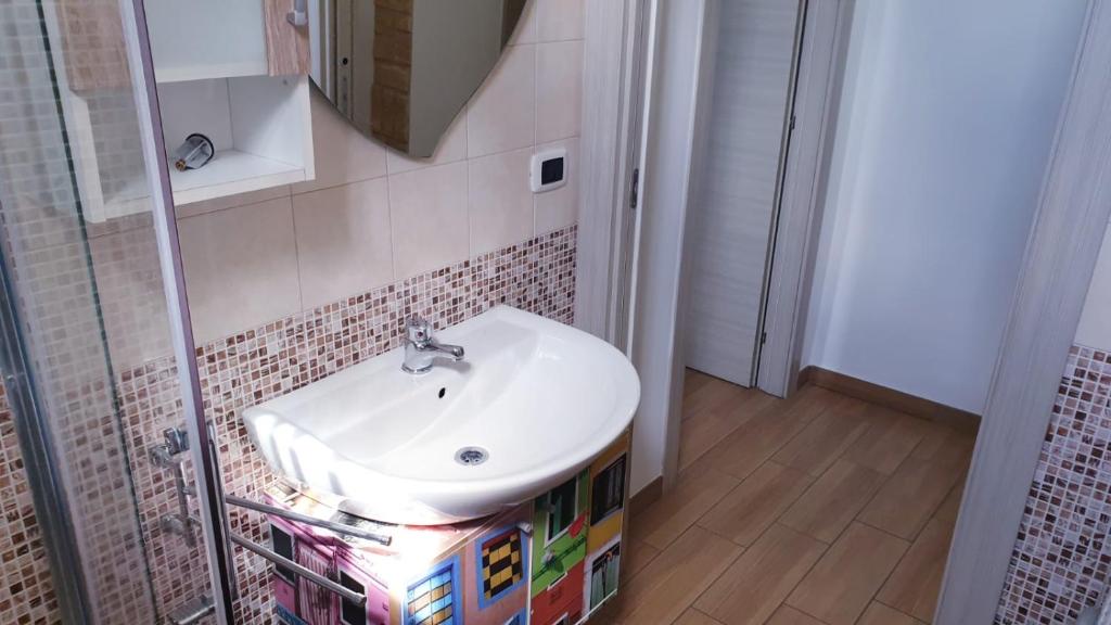 Koupelna v ubytování A Casa Di Alice