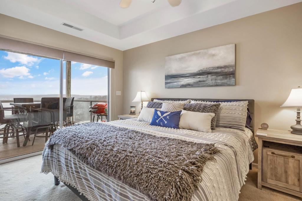 Voodi või voodid majutusasutuse Paradise Point of View Pools Tennis and More toas