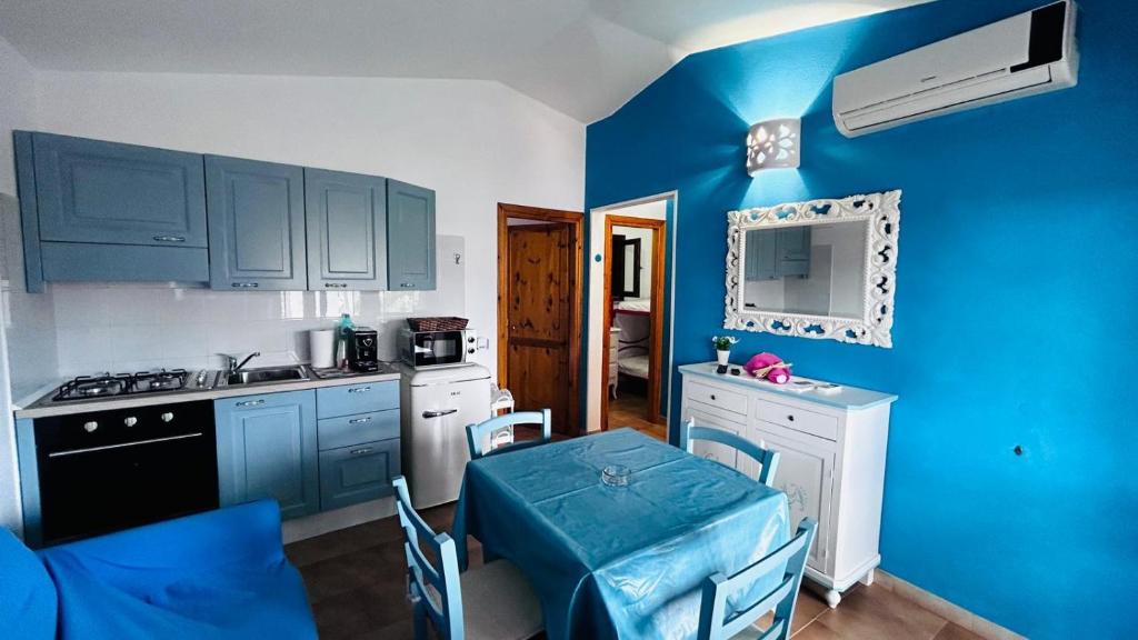 Kuchyň nebo kuchyňský kout v ubytování Casa MARCO Villaggio Le mandorle