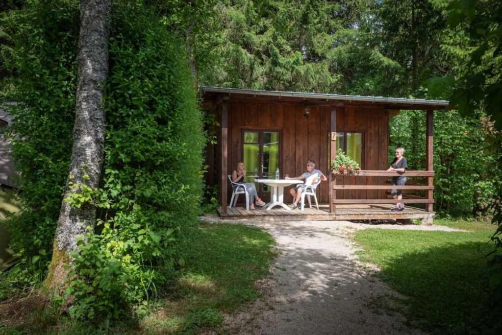 Κήπος έξω από το Chalet 3 étoiles - Piscine - ccbbbdd