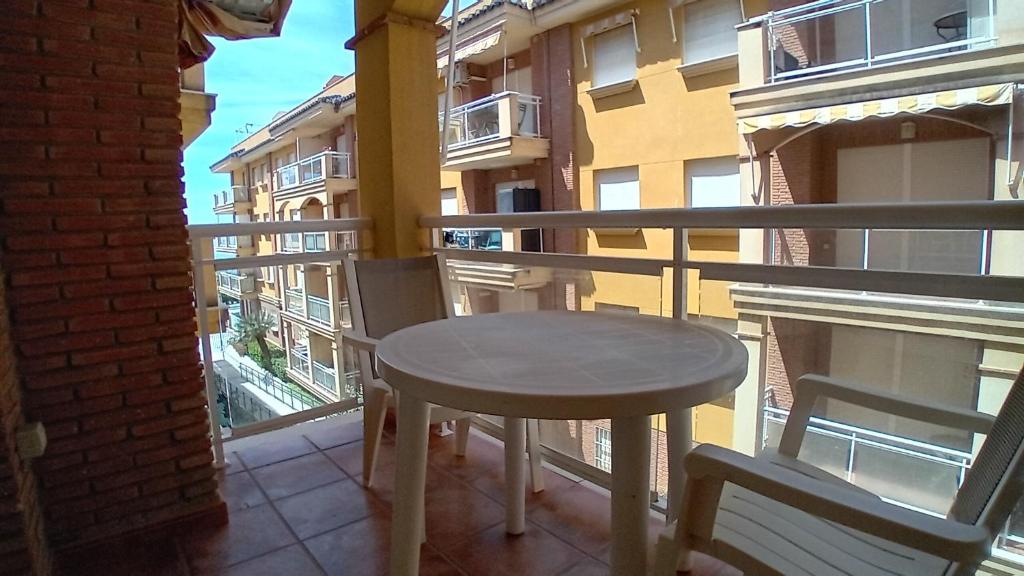 Balkón nebo terasa v ubytování EL Refugio Del Mar