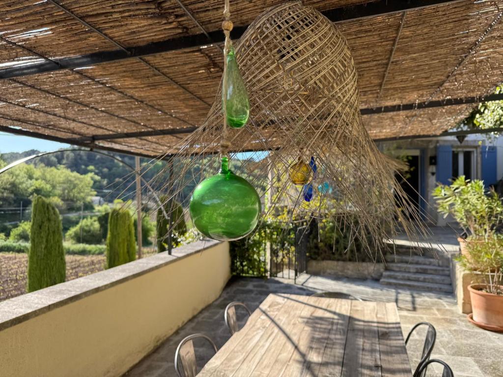 Balkón nebo terasa v ubytování VILLA BEL - Entre paradis et vignes