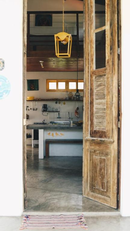 A cozinha ou kitchenette de Pousada Vila do Patacho